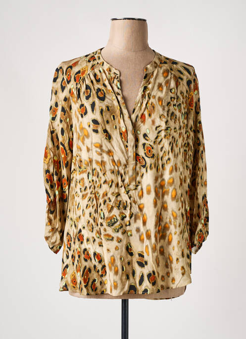 Blouse marron EMABLUES pour femme