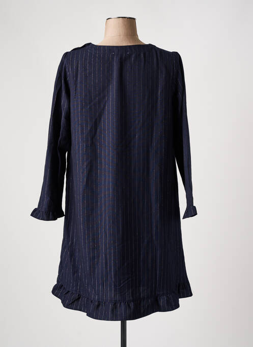 Robe courte bleu EMI-JO pour femme