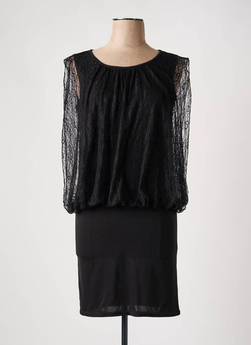 Robe courte noir ESPERANCE pour femme