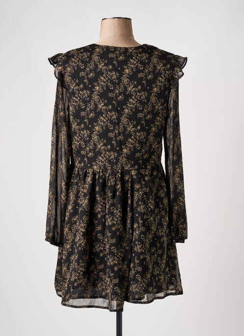 Robe courte noir IKOONE&BIANKA pour femme