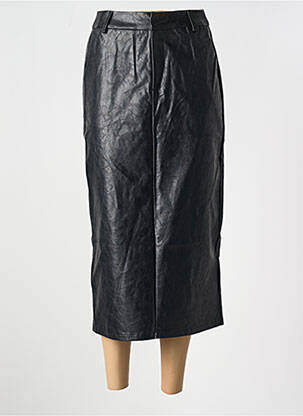 Jupe longue coupe droite noir DROLE DE COPINE femme