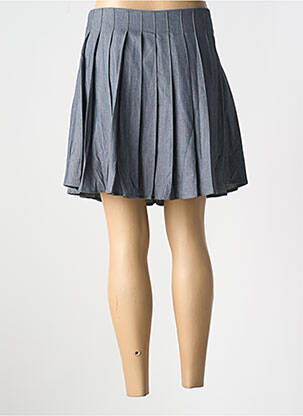 Jupe courte coupe évasée gris EXQUISS'S femme