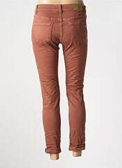 Jeans skinny orange PLACE DU JOUR pour femme seconde vue