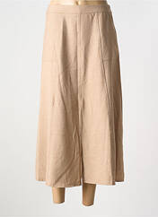 Jupe longue beige EMA BLUE'S pour femme seconde vue