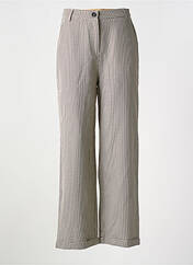 Pantalon large beige EXQUISS'S pour femme seconde vue