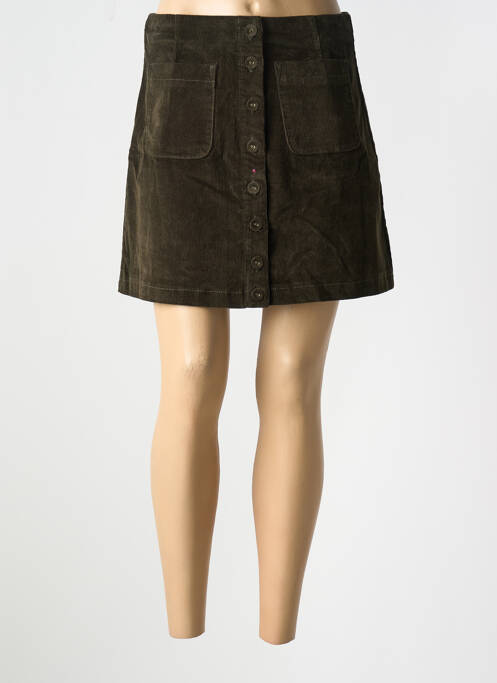 Jupe courte vert ORAIJE pour femme