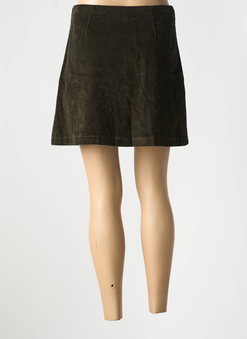 Jupe courte vert ORAIJE pour femme