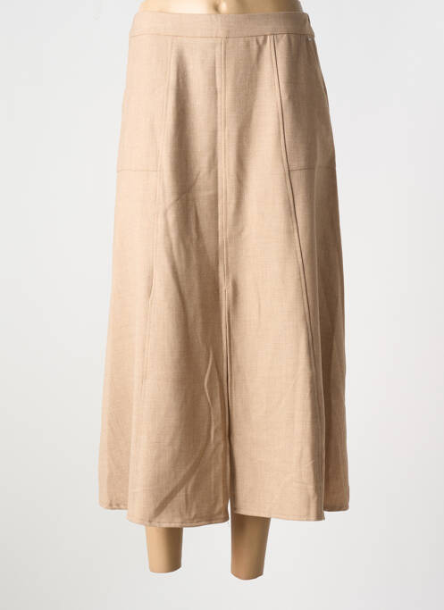 Jupe longue beige EMA BLUE'S pour femme