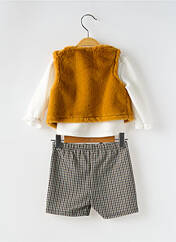 Ensemble pantalon blanc P'TIT MÔME pour fille seconde vue