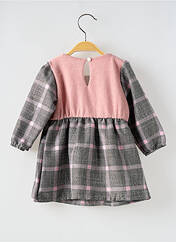 Robe courte gris P'TIT MÔME pour fille seconde vue