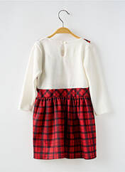 Robe courte rouge P'TIT MÔME pour fille seconde vue