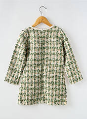 Robe courte vert KIDS STAR pour fille seconde vue