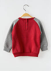 Sweat-shirt rouge KNOT SO BAD pour garçon seconde vue