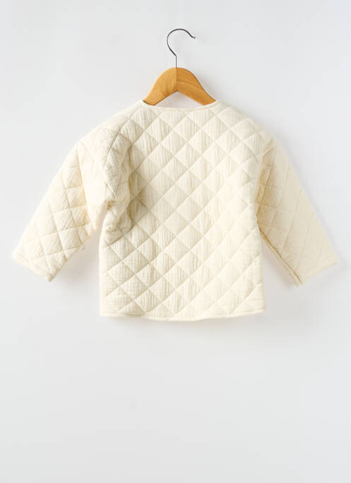 Veste casual coupe droite beige P'TIT MÔME fille