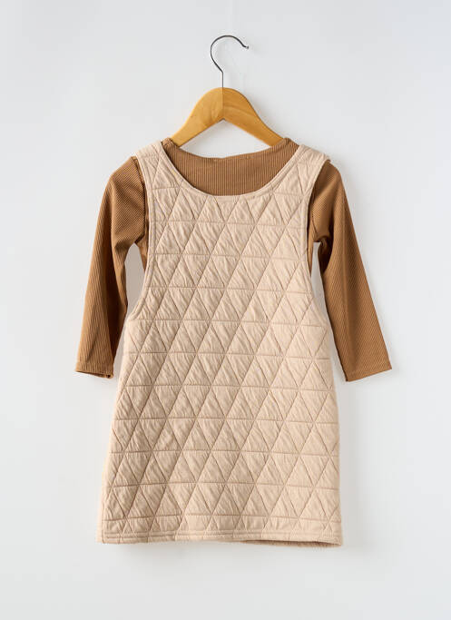 Ensemble robe marron P'TIT MÔME pour fille