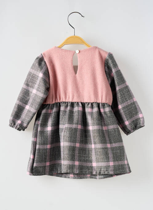 Robe courte gris P'TIT MÔME pour fille