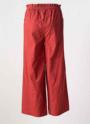 Pantalon 7/8 taille haute taille haute orange COMPAÑIA FANTASTICA femme