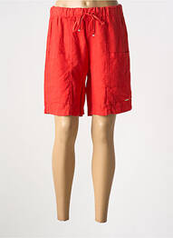 Short taille normale taille normale rouge MALOKA femme