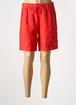 Short taille normale taille normale rouge MALOKA femme
