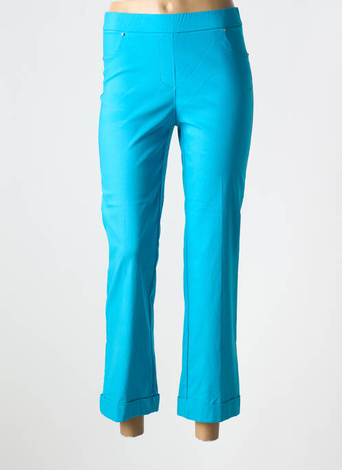Pantalon 7/8 bleu clair TINTA STYLE pour femme