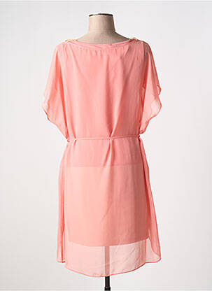 Robe courte manches courtes manches courtes orange VERSACE 1969 ABBIGLIAMENTO SPORTIVO SRL femme