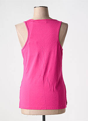 Débardeur stretch sans manche rose LOLA CASADEMUNT femme