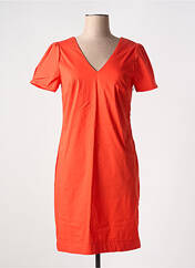 Robe courte orange MALOKA pour femme seconde vue