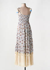 Robe longue bleu KITSCH & POP pour femme seconde vue