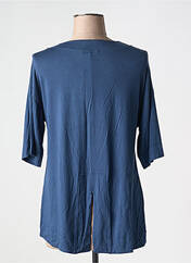 T-shirt bleu MALOKA pour femme seconde vue