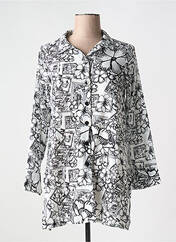 Tunique manches longues noir MALOKA pour femme seconde vue