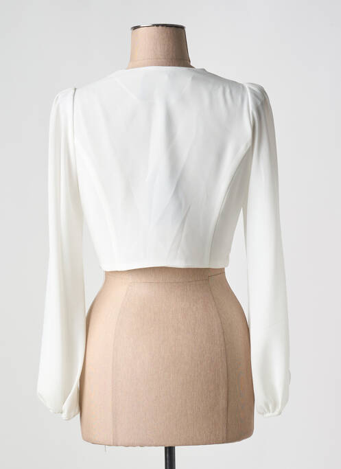 Boléro blanc EDAS pour femme