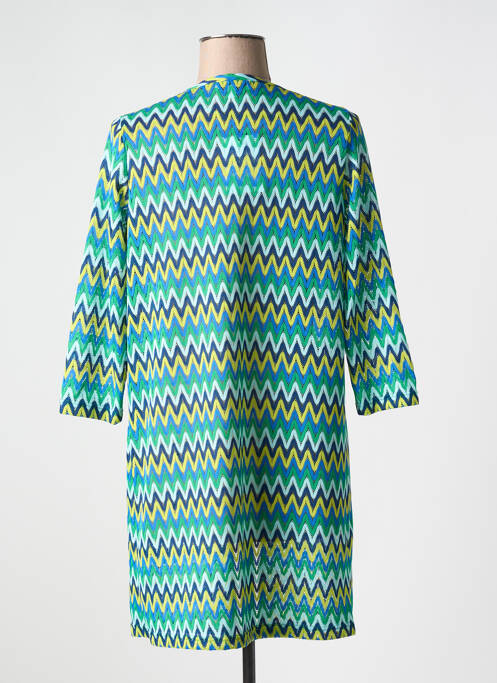 Gilet manches longues vert TINTA STYLE pour femme