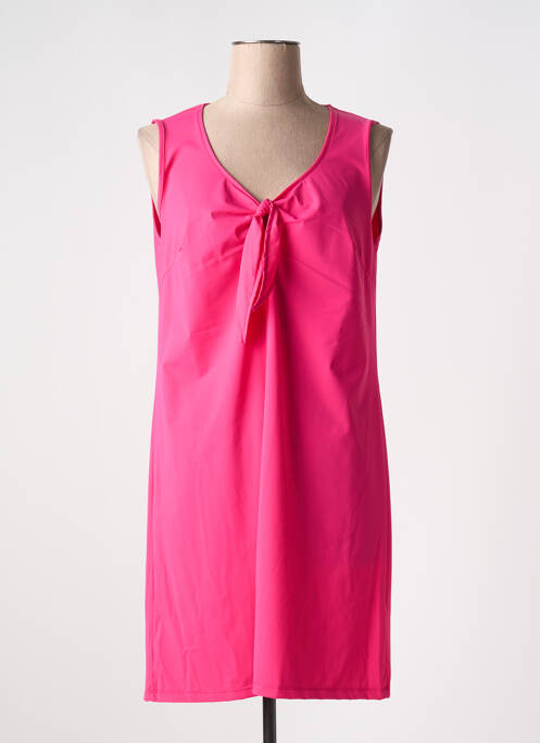 Robe courte rose MALOKA pour femme