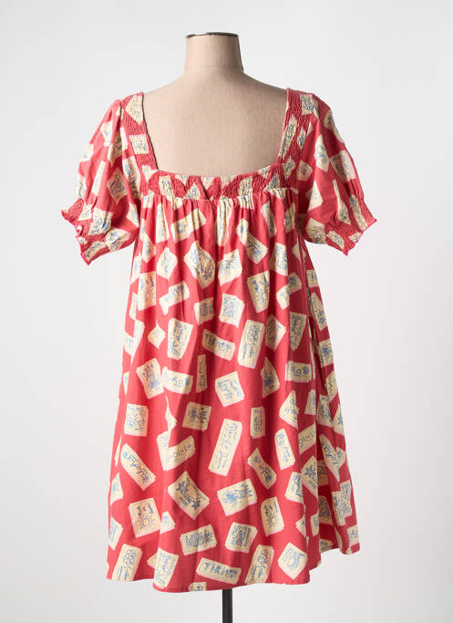 Robe courte rouge COMPAÑIA FANTASTICA pour femme