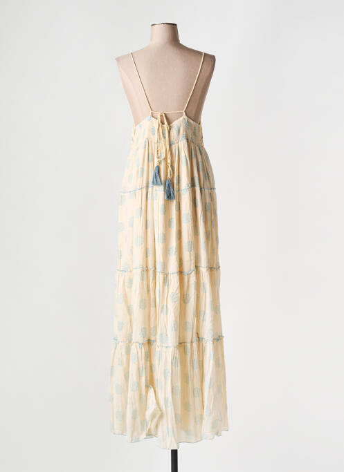 Robe longue beige BAROK pour femme