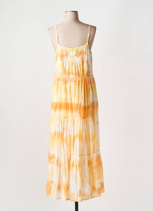 Robe longue orange L'ATELIER D'ANNA pour femme