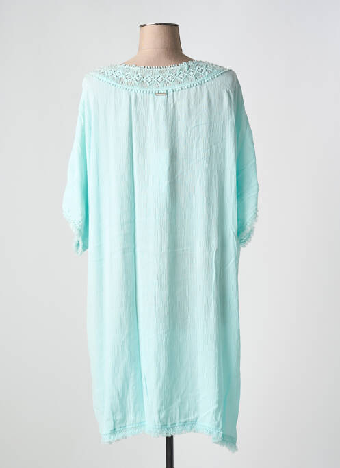 Robe mi-longue bleu L'ATELIER D'ANNA femme