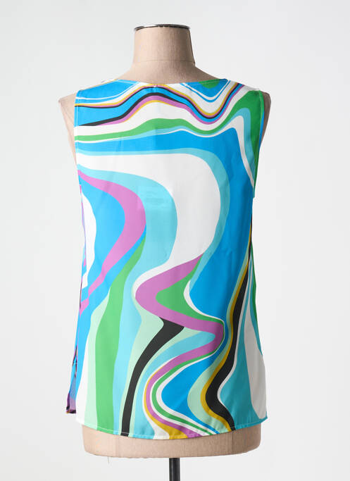 Top bleu EDAS pour femme