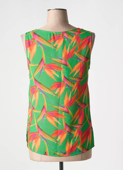 Top vert EDAS pour femme