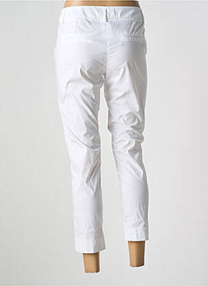 Pantalon 7/8 stretch taille normale blanc MARELLA femme