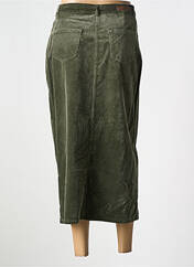 Jupe longue vert fonce LCDN pour femme seconde vue