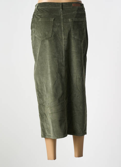 Jupe longue coupe droite vert LCDN femme