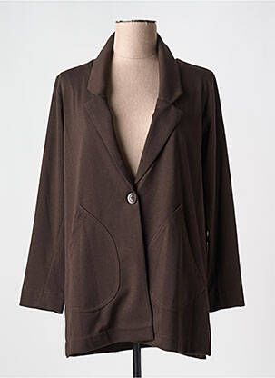 Blazer poches marron KAKIE femme