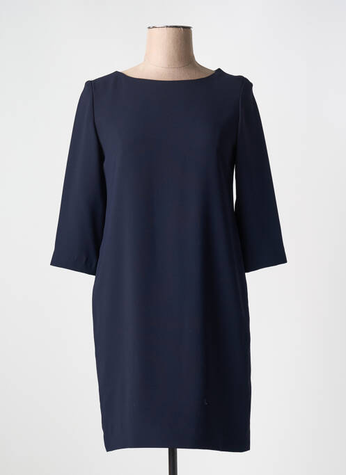 Robe mi-longue bleu MAZAO pour femme