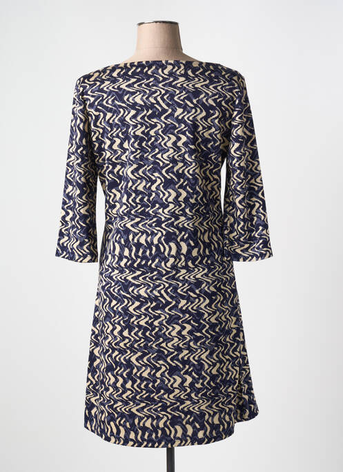 Robe mi-longue bleu VEGAS pour femme