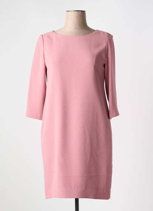 Robe mi-longue rose MAZAO pour femme