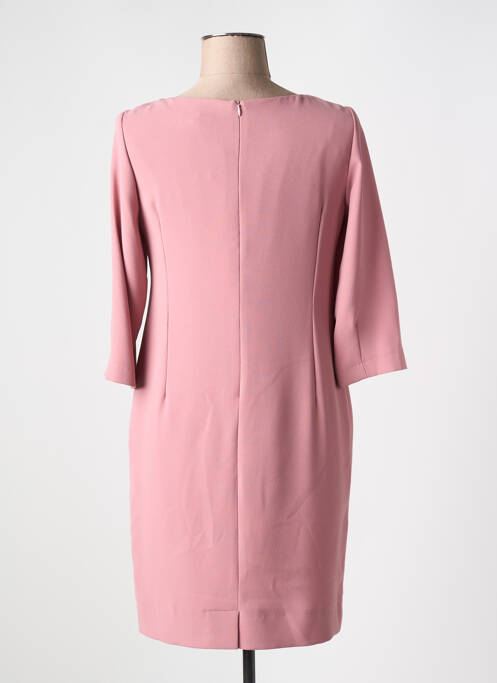 Robe mi-longue rose MAZAO pour femme