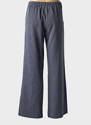 Pantalon flare taille élastique bleu SCARLET ROOS femme