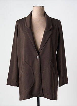 Blazer poches marron KAKIE femme