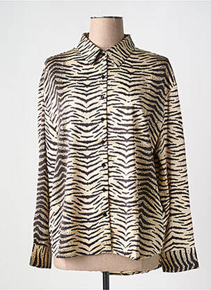 Chemisier beige MARINA V pour femme